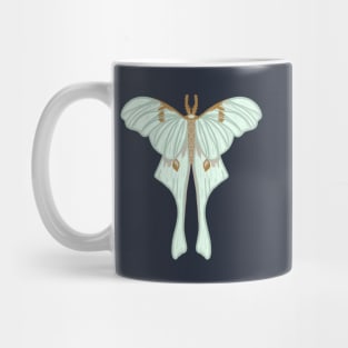 Hand drawn Luna moth Mug